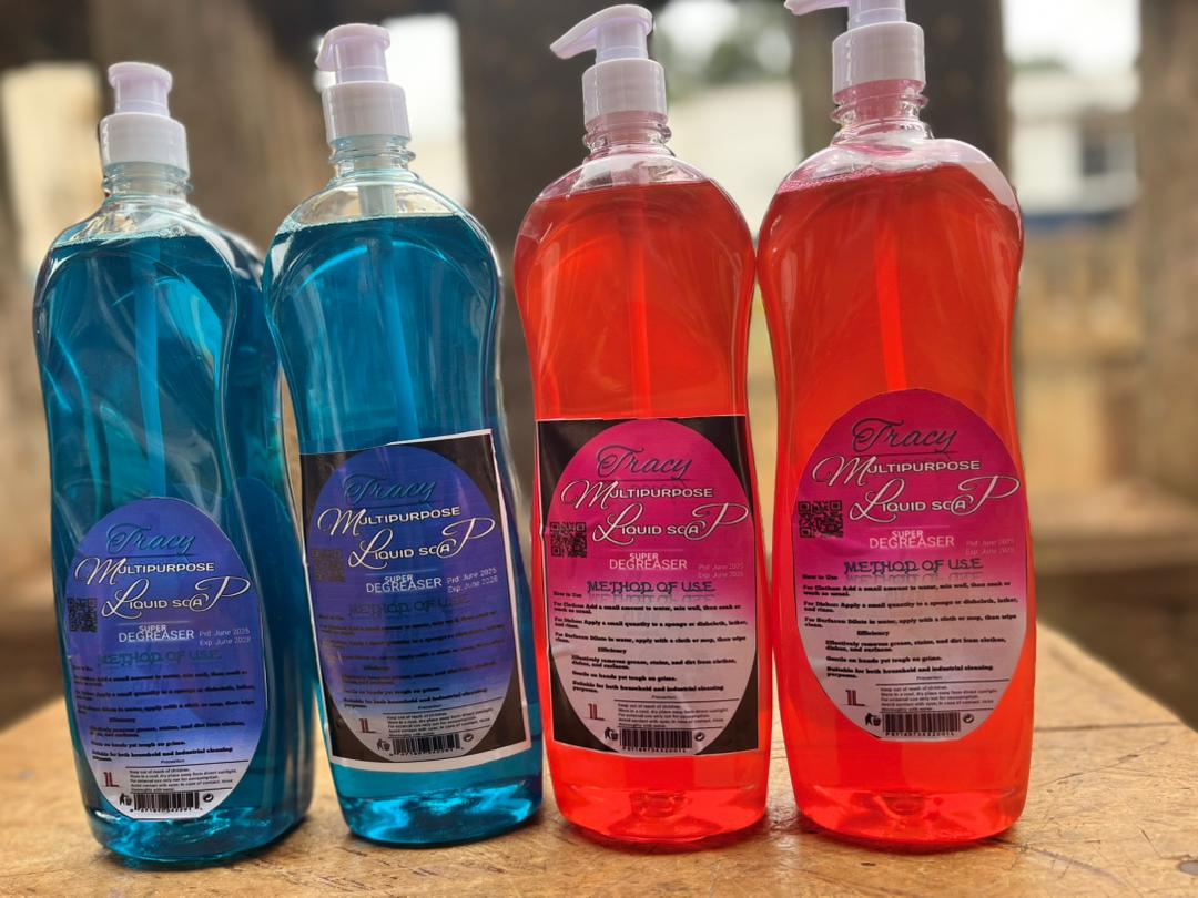 Blue Soap & Red